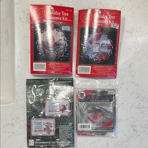 Vintage Holiday Christmas Tree Trimmer Kits